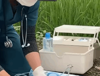 T2505010 Cat lying in ditch was lucky to be saved rescueanimals cat part2